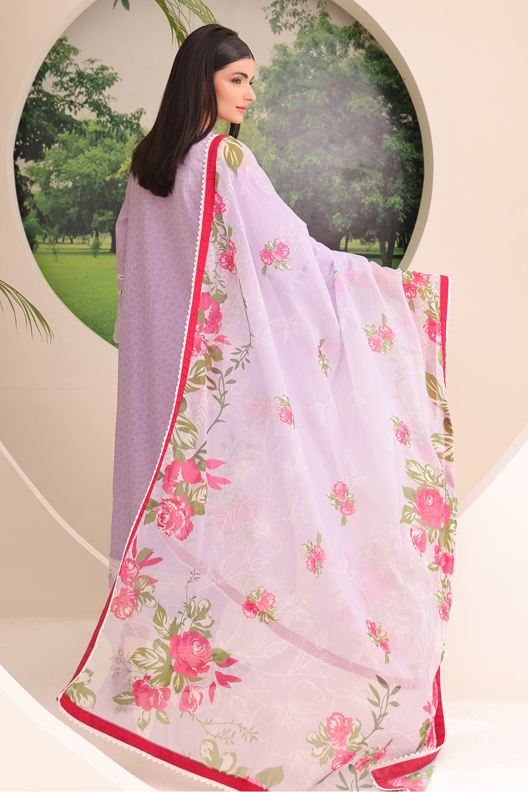 Zellbury | Unstitched 3 Piece Jacquard | Embroidered Shirt Shalwar Dupatta - 1764 - by - Libasekhas UK - Registered Vendor of : Zellbury Women - 100% Original Designer Dresss