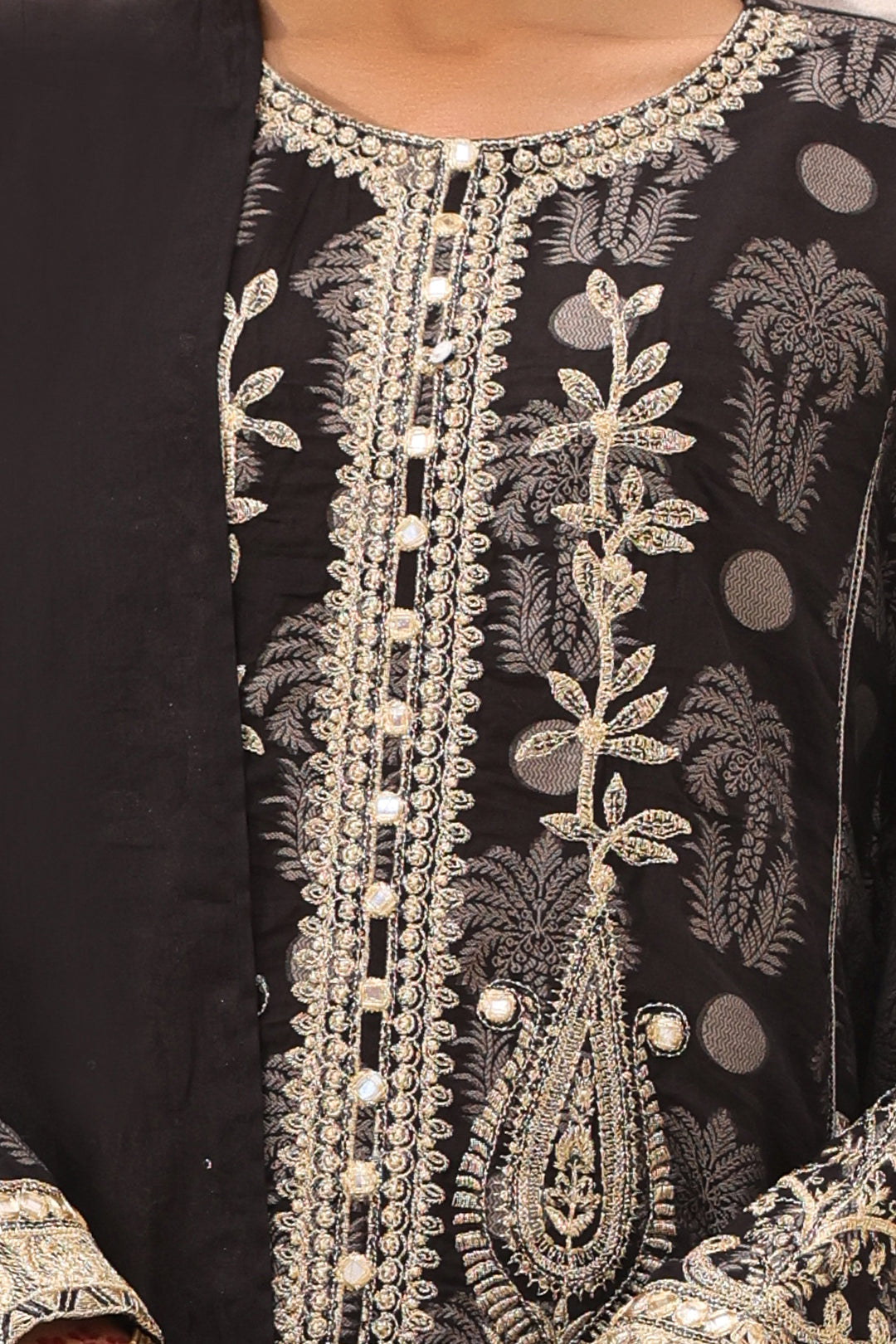 Zellbury | Unstitched 3 Piece Jacquard | Embroidered Shirt Shalwar Dupatta - 1806 - by - Libasekhas UK - Registered Vendor of : Zellbury Women - 100% Original Designer Dresss