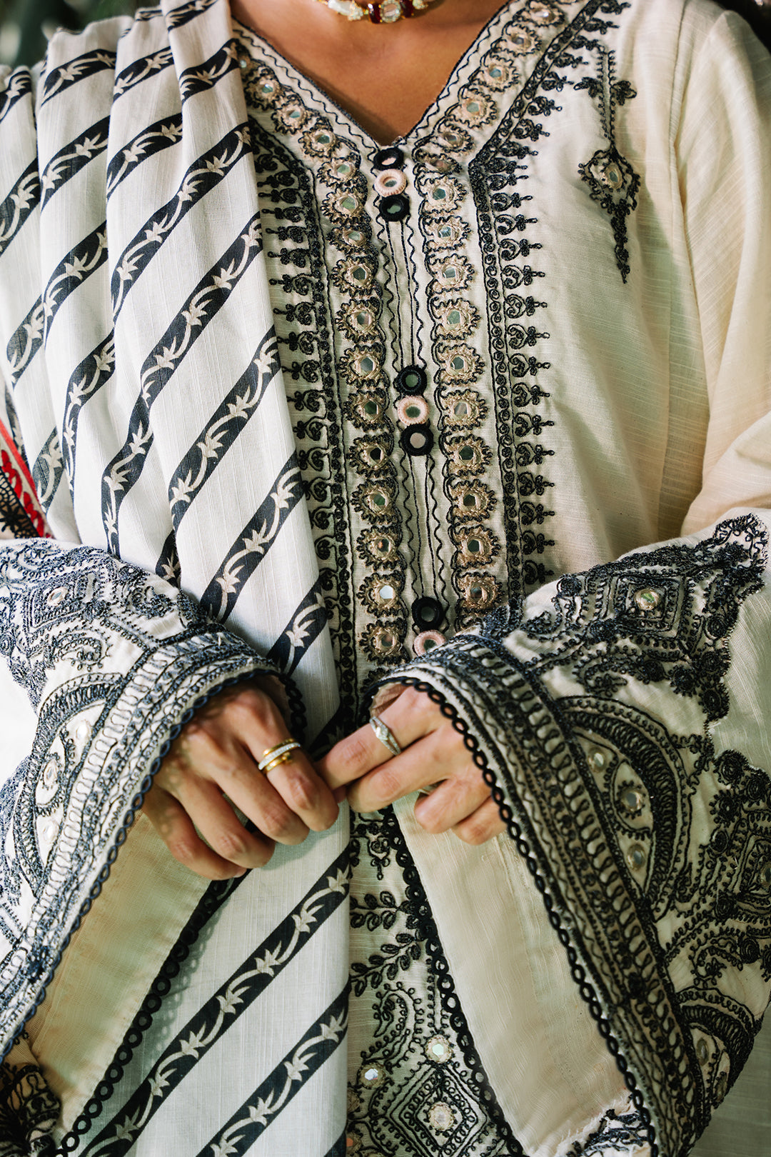 Zellbury | Unstitched 3 Piece Khaddar | Embroidered Shirt Shalwar Dupatta - 0239 - by - Libasekhas UK - Registered Vendor of : Zellbury Women - 100% Original Designer Dresss