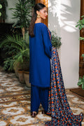 Zellbury | Unstitched 3 Piece Cotail | Embroidered Shirt Shalwar Dupatta - 0245 - by - Libasekhas UK - Registered Vendor of : Zellbury Women - 100% Original Designer Dresss
