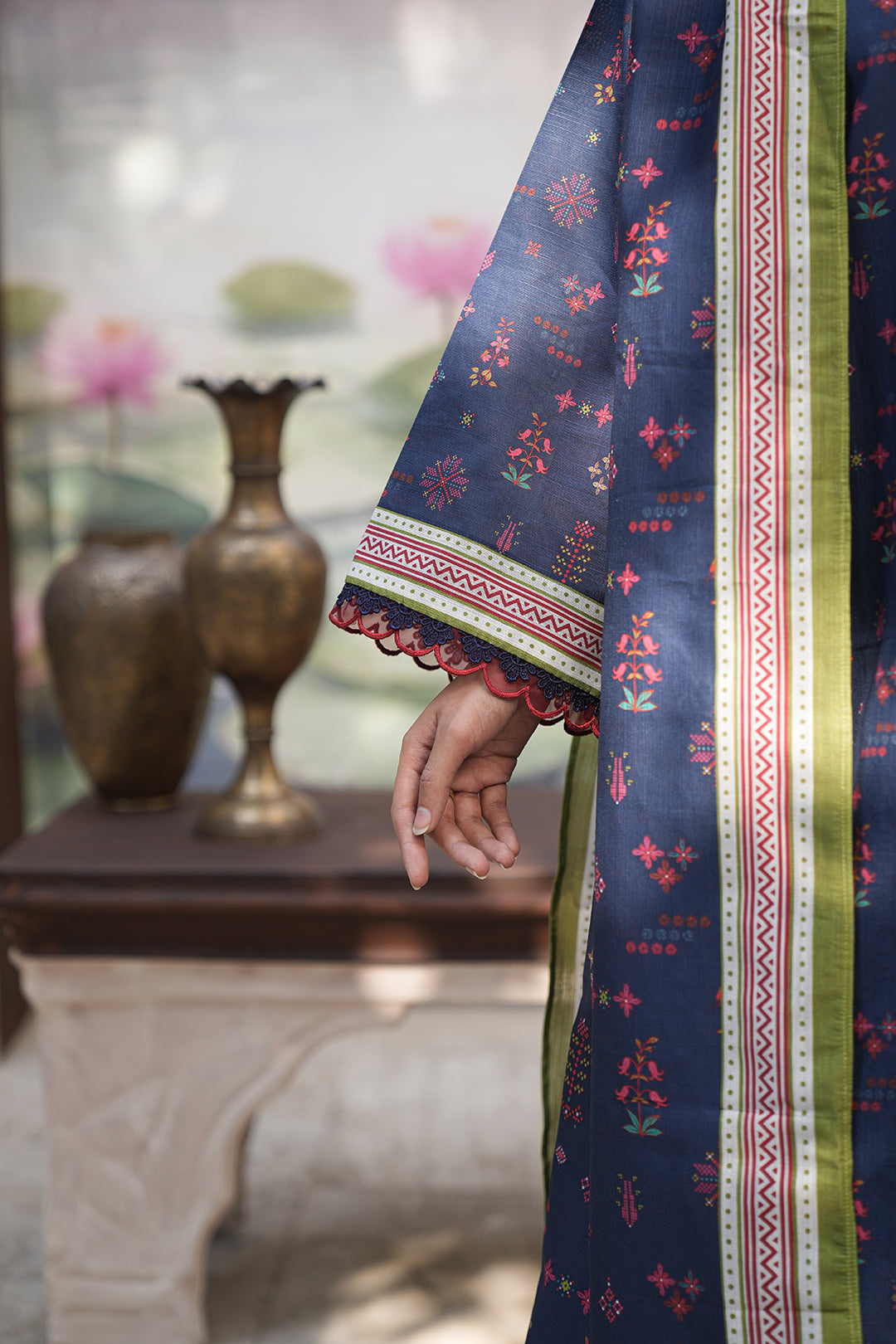 Zellbury | Unstitched 3 Piece Khaddar | Embroidered Shirt Shalwar Dupatta - 0478 - by - Libasekhas UK - Registered Vendor of : Zellbury Women - 100% Original Designer Dresss