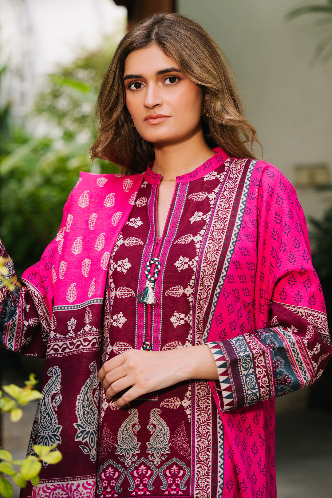 Zellbury | Unstitched 3 Piece Khaddar | Shirt Shalwar Dupatta - 0184 - by - Libasekhas UK - Registered Vendor of : Zellbury Women - 100% Original Designer Dresss