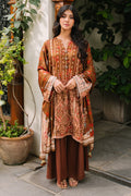 Zellbury | Unstitched 3 Piece Cotail | Shirt Shalwar Dupatta - 0217 - by - Libasekhas UK - Registered Vendor of : Zellbury Women - 100% Original Designer Dresss