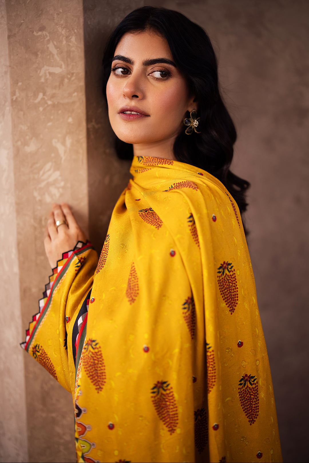 Zellbury | Unstitched 3 Piece Cotail | Shirt Shalwar Dupatta - 0218 - by - Libasekhas UK - Registered Vendor of : Zellbury Women - 100% Original Designer Dresss