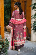 Zellbury | Unstitched 3 Piece Karandi | Shirt Shalwar Dupatta - 0301 - by - Libasekhas UK - Registered Vendor of : Zellbury Women - 100% Original Designer Dresss