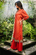 Zellbury | Unstitched 3 Piece Cotail | Shirt Shalwar Dupatta - 0307 - by - Libasekhas UK - Registered Vendor of : Zellbury Women - 100% Original Designer Dresss