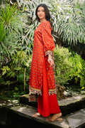 Zellbury | Unstitched 3 Piece Cotail | Shirt Shalwar Dupatta - 0307 - by - Libasekhas UK - Registered Vendor of : Zellbury Women - 100% Original Designer Dresss
