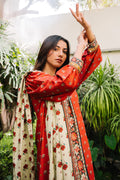 Zellbury | Unstitched 3 Piece Cotail | Shirt Shalwar Dupatta - 0307 - by - Libasekhas UK - Registered Vendor of : Zellbury Women - 100% Original Designer Dresss