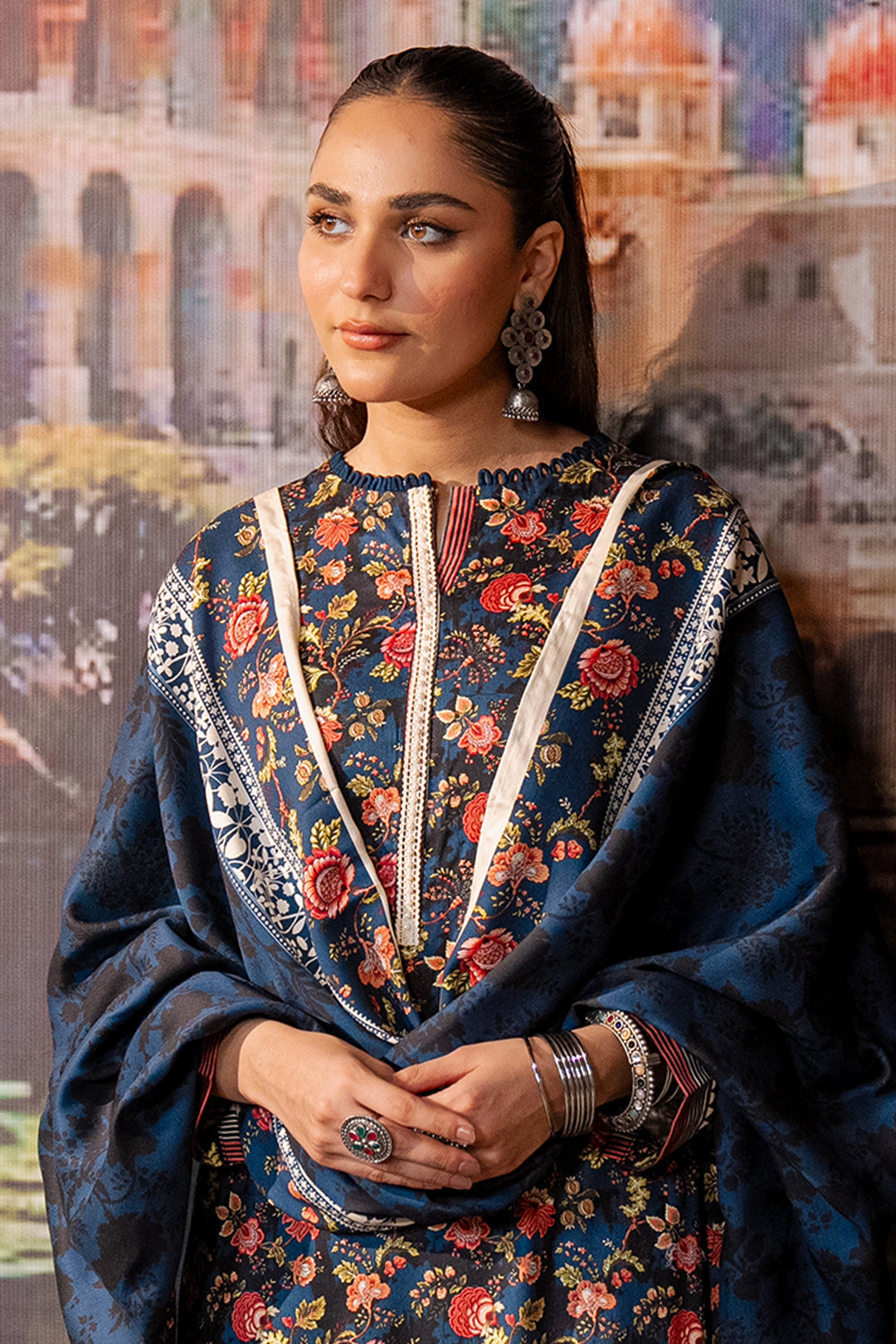 Zellbury | Unstitched 3 Piece Cotail | Shirt Shalwar Dupatta - 0470 - by - Libasekhas UK - Registered Vendor of : Zellbury Women - 100% Original Designer Dresss