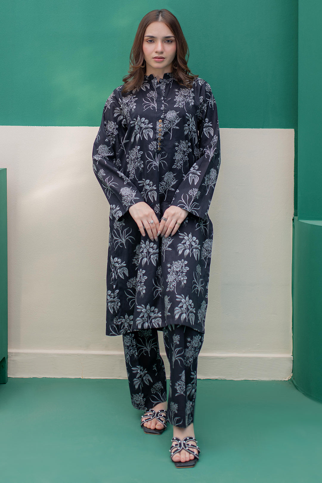 Zellbury | Summer Pret | Kurta Trouser - 2849 - by - Libasekhas UK - Registered Vendor of : Zellbury Women - 100% Original Designer Dresss