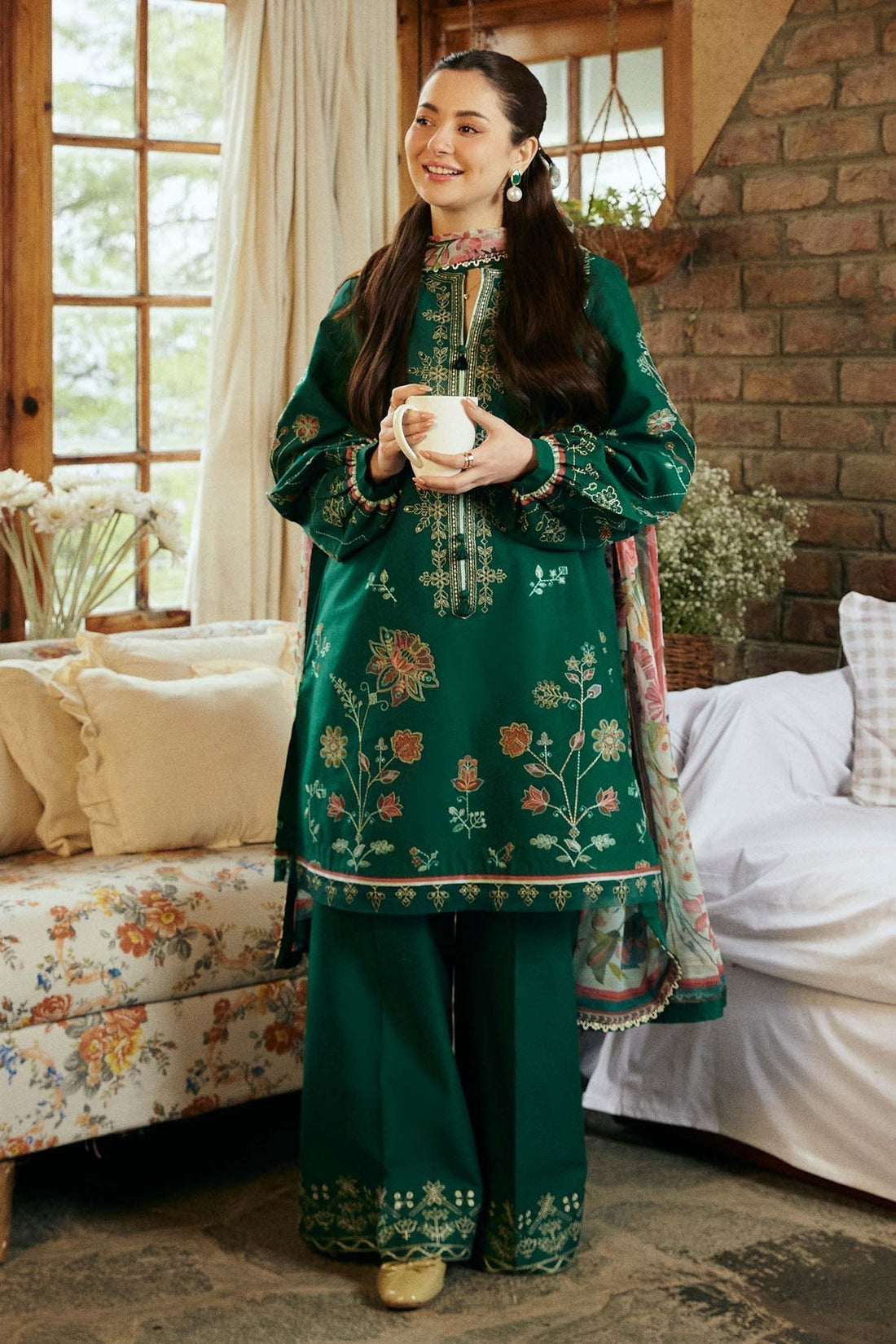 Zara Shahjahan | Coco Lawn Vol 2 | ZAIRA-9A - by - Libasekhas UK - Registered Vendor of : Zara Shahjahan - 100% Original Designer Dresss