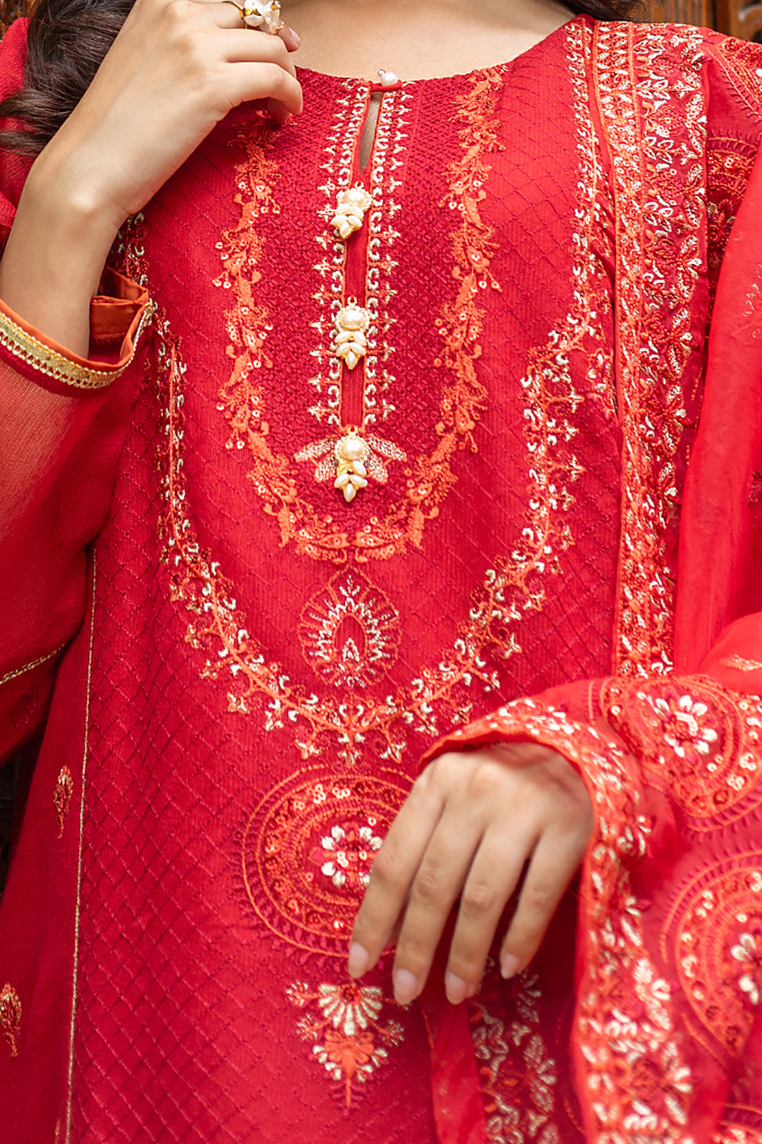 Zellbury | Summer Pret | Embroidered Kurta Dupatta Trouser - 3222 - by - Libasekhas UK - Registered Vendor of : Zellbury Women - 100% Original Designer Dresss