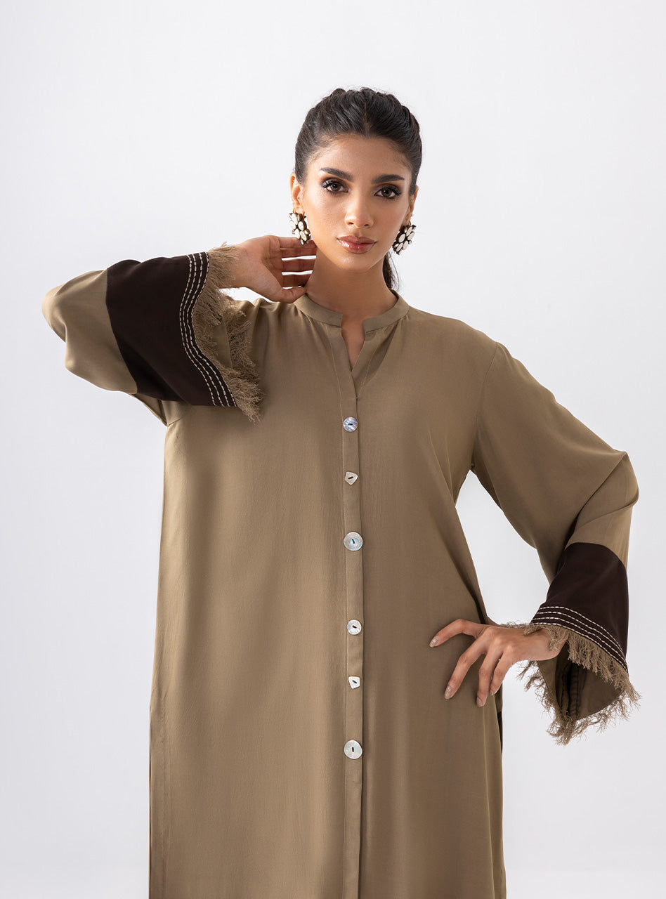 Zainab Chottani | Aara Casual Pret |  Rusty Rave - by - Libasekhas UK - Registered Vendor of : Zainab Chottani - 100% Original Designer Dresss