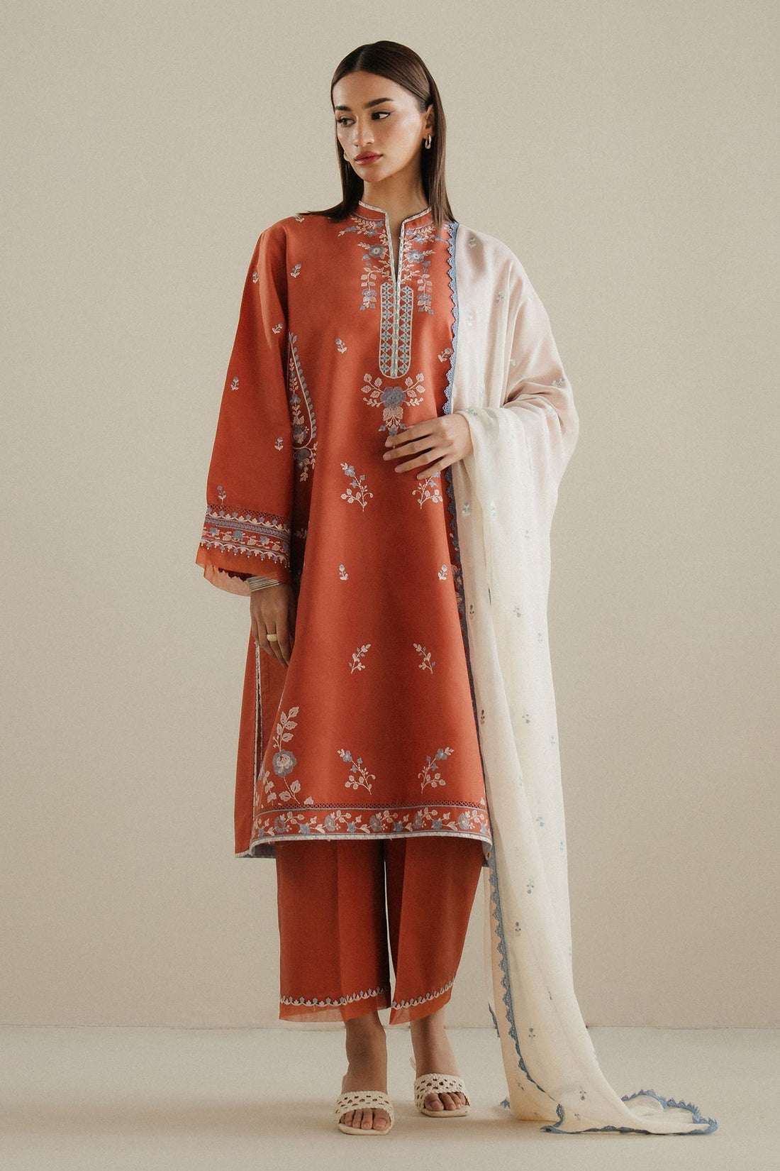 Zara Shahjahan | Pret Wear | CR25P0101 - by - Libasekhas UK - Registered Vendor of : Zara Shahjahan - 100% Original Designer Dresss
