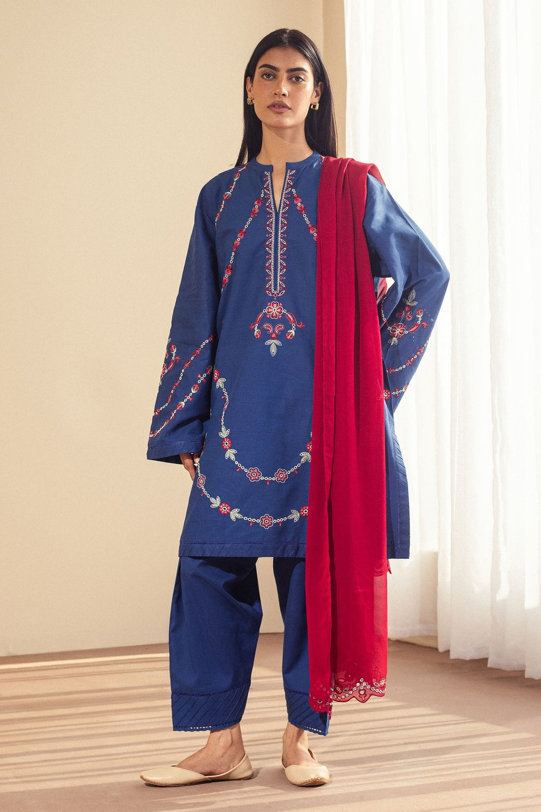 Zara Shahjahan | Pret Wear | CR25P0105 - by - Libasekhas UK - Registered Vendor of : Zara Shahjahan - 100% Original Designer Dresss