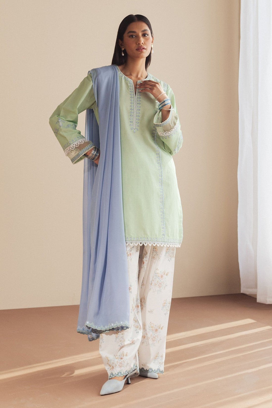 Zara Shahjahan | Pret Wear | CR25P0110 - by - Libasekhas UK - Registered Vendor of : Zara Shahjahan - 100% Original Designer Dresss