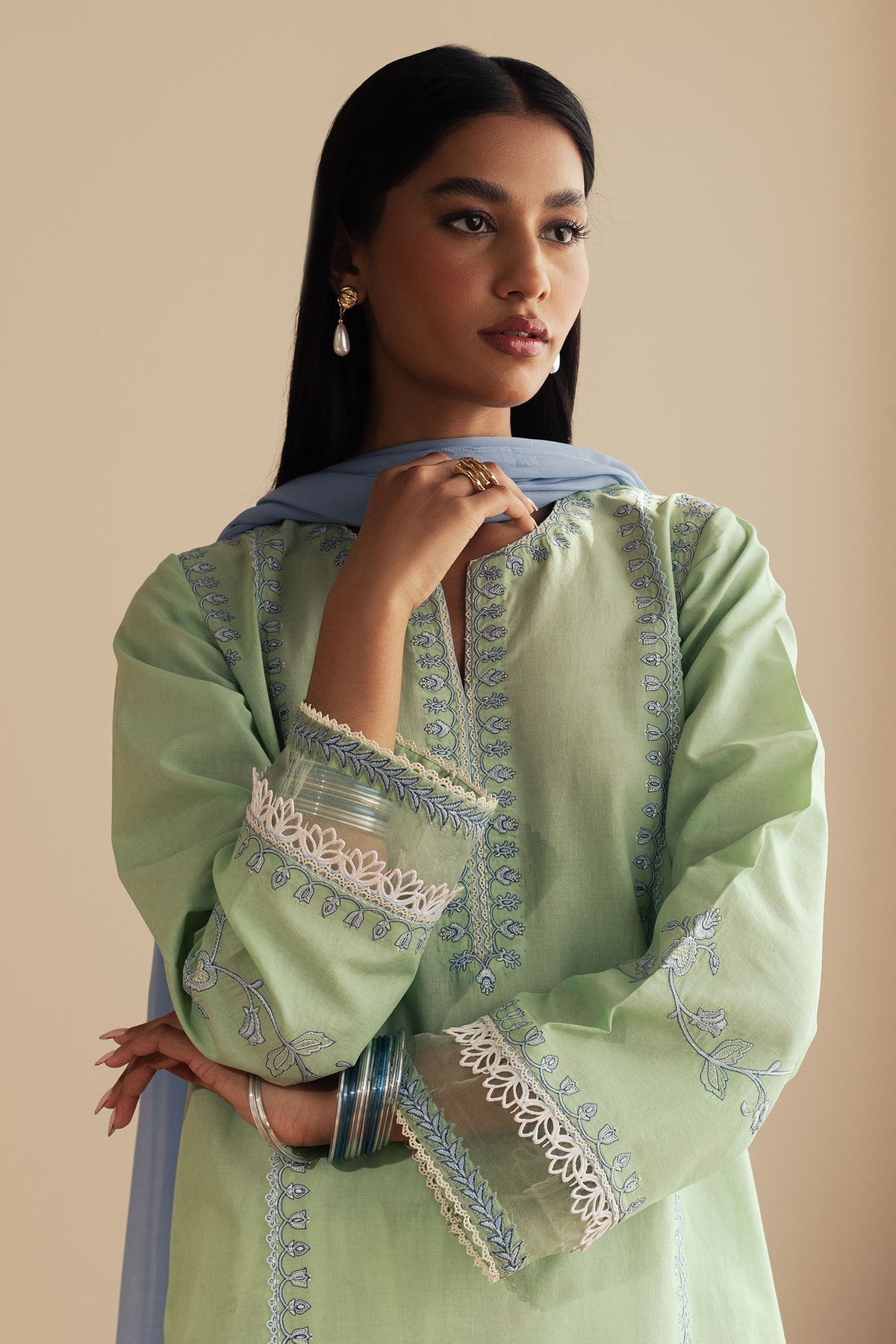Zara Shahjahan | Pret Wear | CR25P0110 - by - Libasekhas UK - Registered Vendor of : Zara Shahjahan - 100% Original Designer Dresss