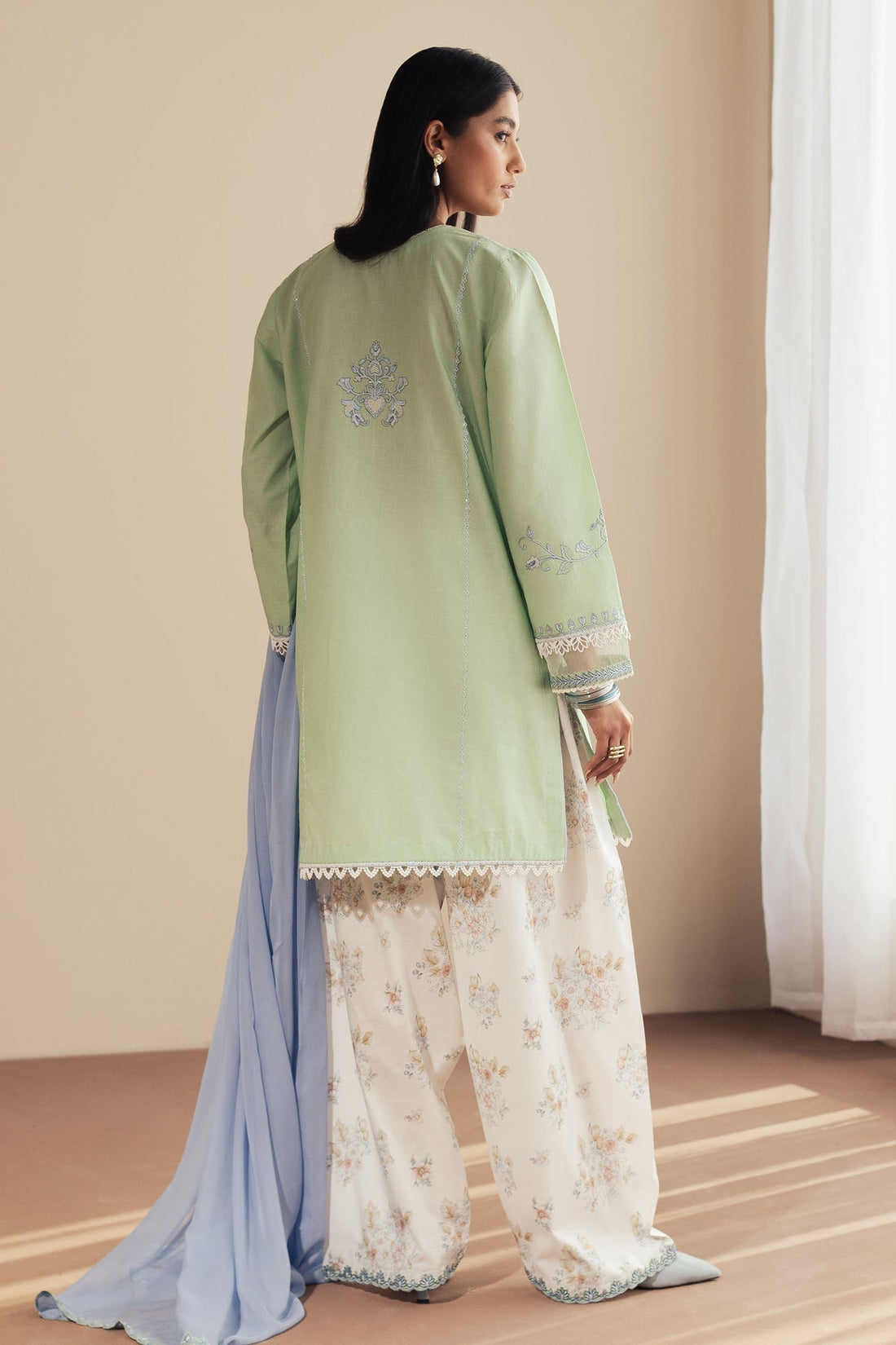 Zara Shahjahan | Pret Wear | CR25P0110 - by - Libasekhas UK - Registered Vendor of : Zara Shahjahan - 100% Original Designer Dresss