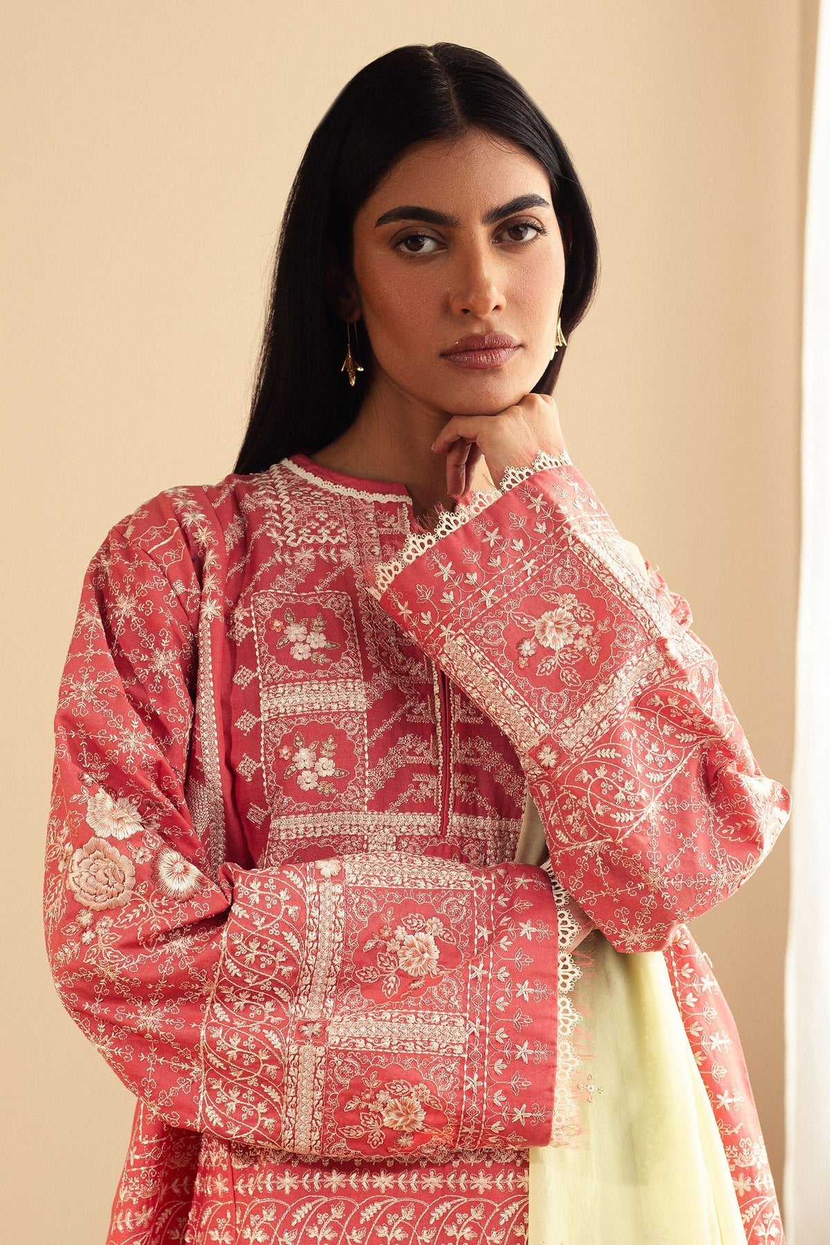 Zara Shahjahan | Pret Wear | CR25P0211 - by - Libasekhas UK - Registered Vendor of : Zara Shahjahan - 100% Original Designer Dresss