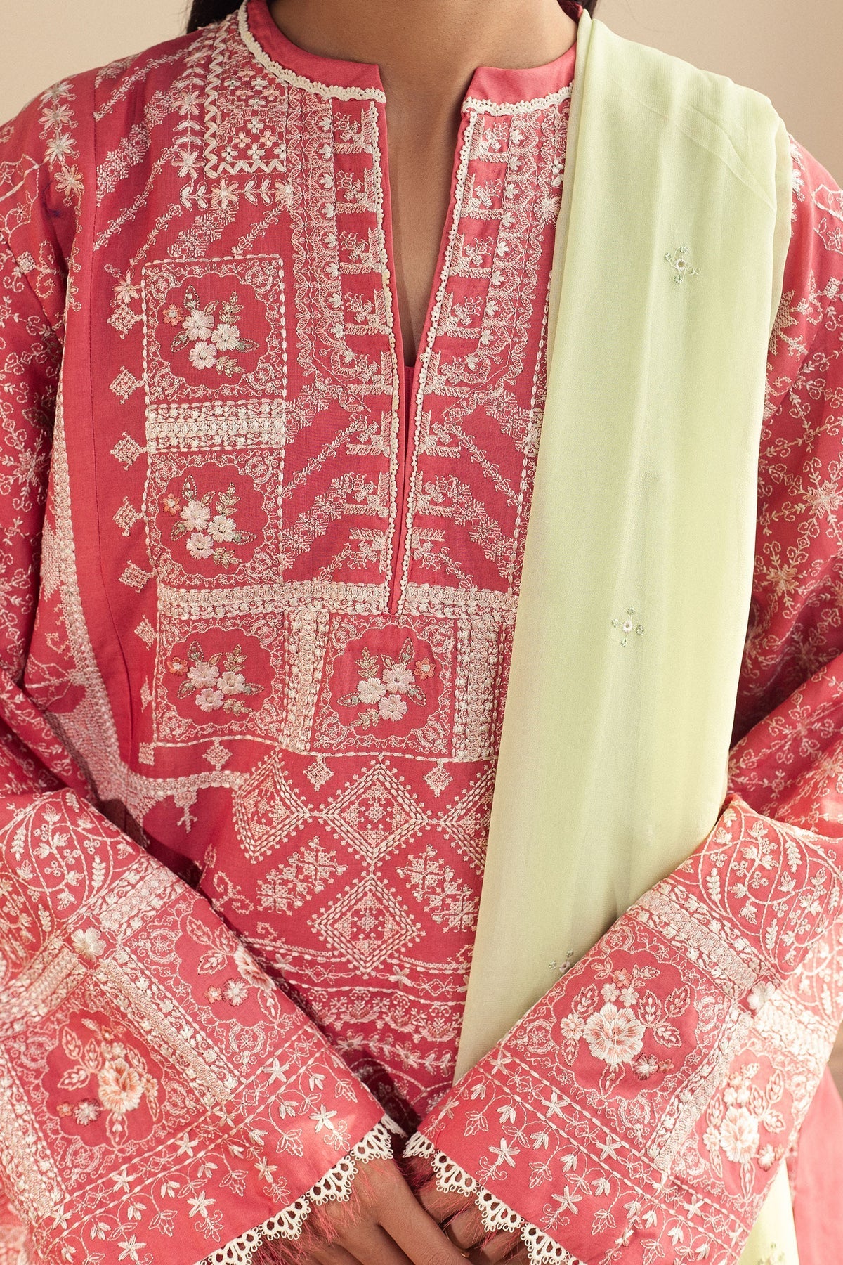 Zara Shahjahan | Pret Wear | CR25P0211 - by - Libasekhas UK - Registered Vendor of : Zara Shahjahan - 100% Original Designer Dresss