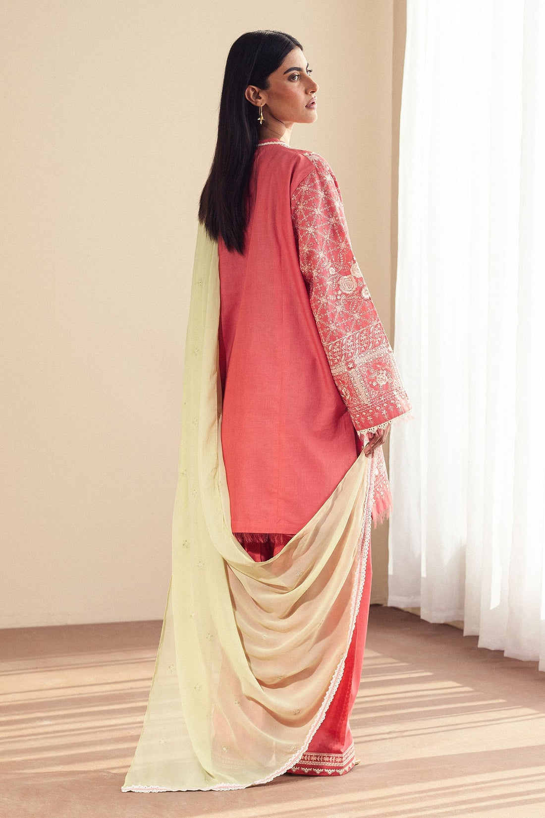 Zara Shahjahan | Pret Wear | CR25P0211 - by - Libasekhas UK - Registered Vendor of : Zara Shahjahan - 100% Original Designer Dresss