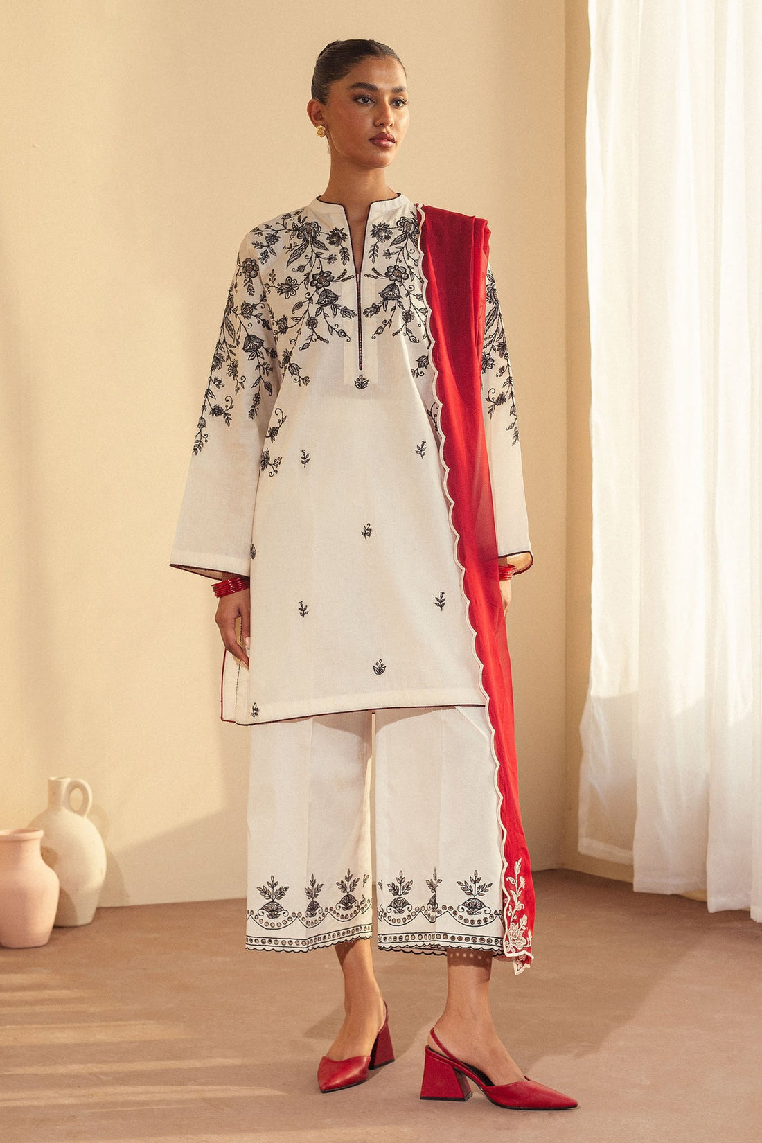 Zara Shahjahan | Pret Wear | CR25P0213 - by - Libasekhas UK - Registered Vendor of : Zara Shahjahan - 100% Original Designer Dresss