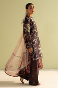 Zara Shahjahan | Coco Prints 25 | Zoe-7B - by - Libasekhas UK - Registered Vendor of : Zara Shahjahan - 100% Original Designer Dresss