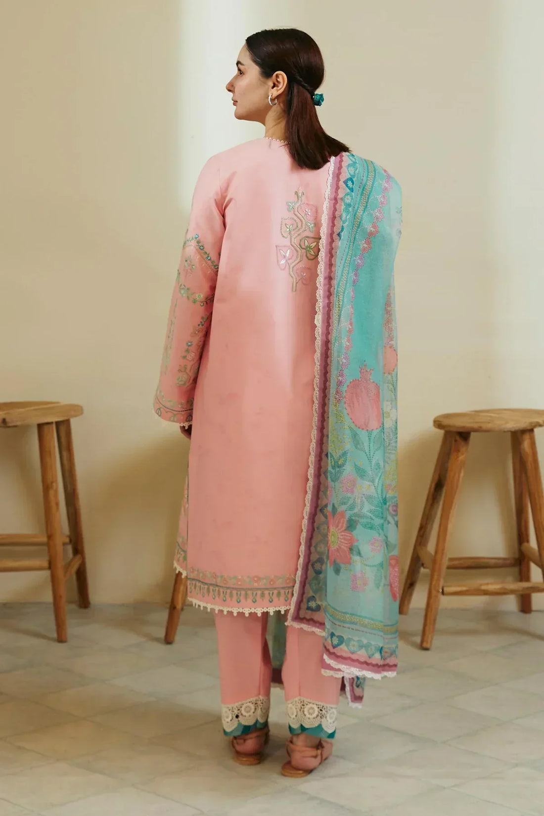 Zara Shahjahan | Coco Lawn 24 | ZOYA-8A - by - Libasekhas UK - Registered Vendor of : Zara Shahjahan - 100% Original Designer Dresss
