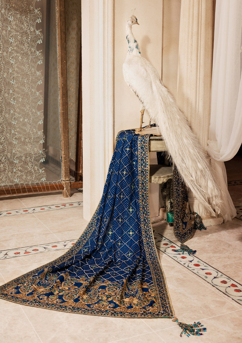 shawl for royal blue dress Aik Atelier | Wedding Festive 26 stylish dresser Terroni Royal Blue Faux sided shawl * Double Color:Dark Periwinkle