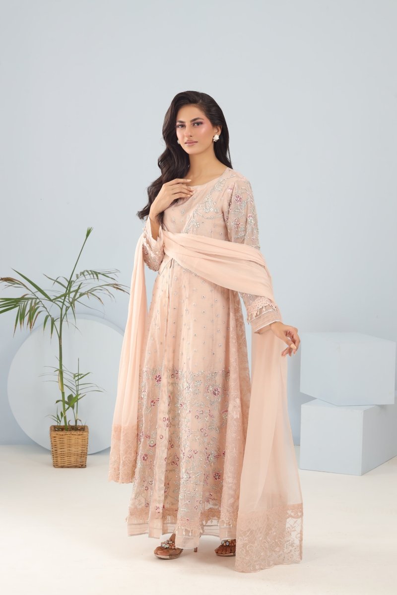 Panache | Pret | Blush Grandeur - by - Libasekhas UK - Registered Vendor of : Panache By Mona - 100% Original Designer Dresss