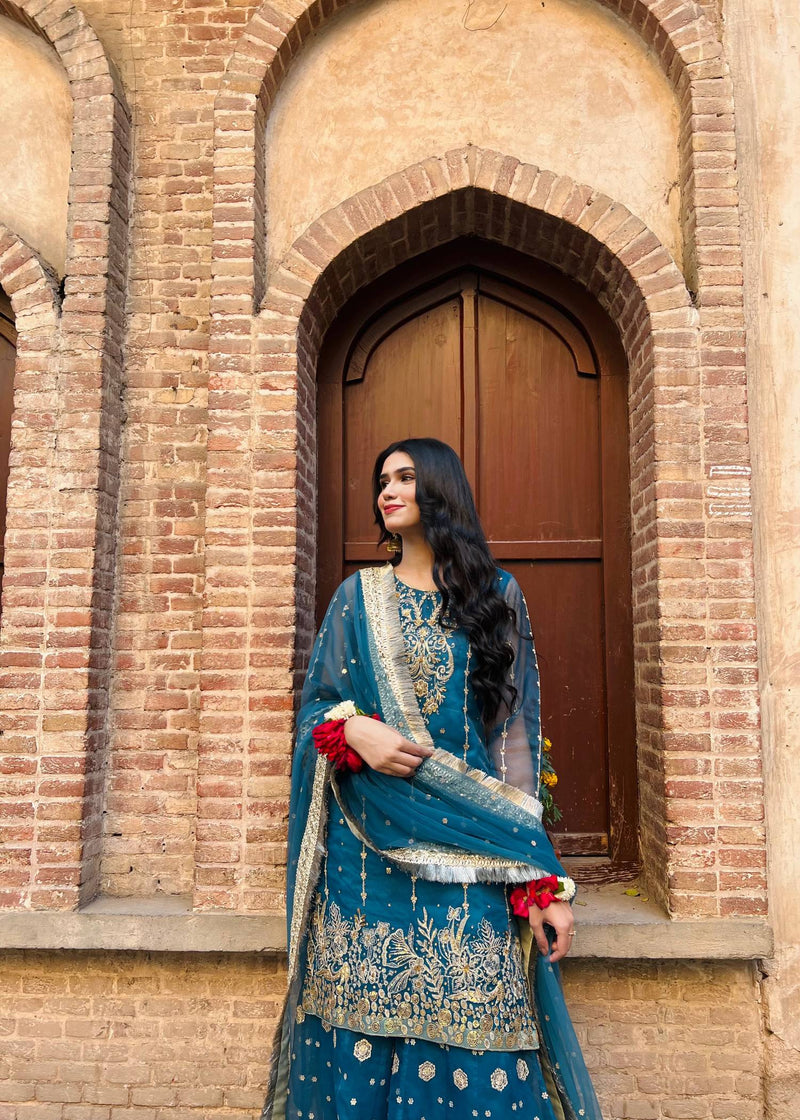 Daud Abbas | Formals Collection | Imroz - by - Libasekhas UK - Registered Vendor of : Daud Abbas - 100% Original Designer Dresss