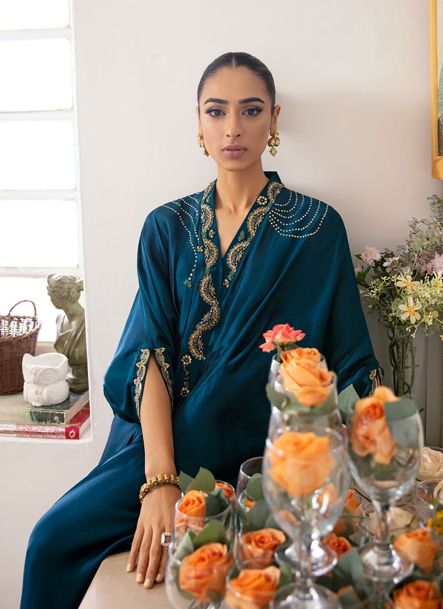 Farah Talib Aziz | Mayna Festive Luxe | Nami - by - Libasekhas UK - Registered Vendor of : Farah Talib Aziz - 100% Original Designer Dresss