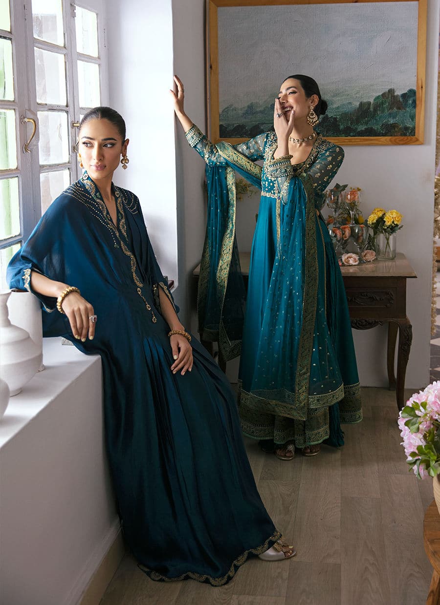 Farah Talib Aziz | Mayna Festive Luxe | Nami - by - Libasekhas UK - Registered Vendor of : Farah Talib Aziz - 100% Original Designer Dresss