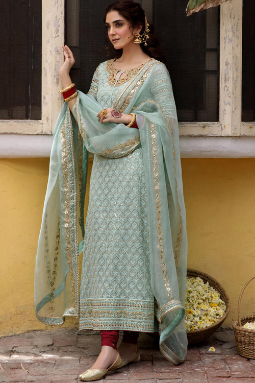 Maya | Eid Collection Saawariya | MAHPARA - by - Libasekhas UK - Registered Vendor of : Maya - 100% Original Designer Dresss