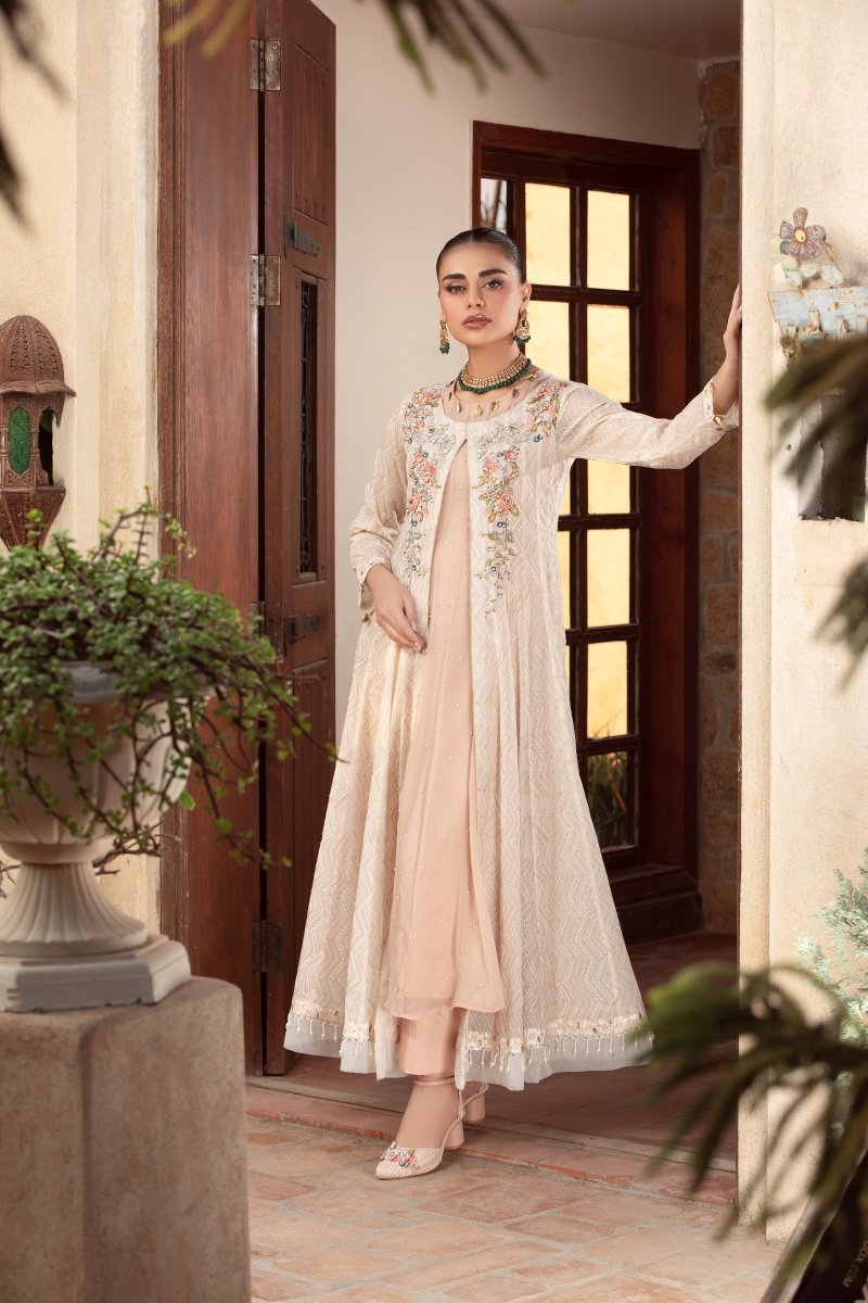 Panache | Pret | Ivory Buzz - by - Libasekhas UK - Registered Vendor of : Panache By Mona - 100% Original Designer Dresss