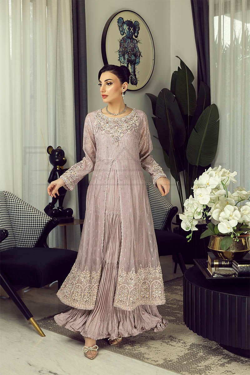 Panache | Pret | Lavender Radiance - by - Libasekhas UK - Registered Vendor of : Panache By Mona - 100% Original Designer Dresss