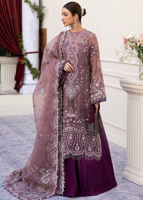 Sadaf Fawad Khan | Wedding Festive 25 | Wistful Mauve - by Libasekhas UK - Registered Vendor of : Sadaf Fawad Khan - 100% Original Designer Dress
