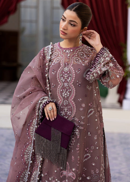 Sadaf Fawad Khan | Wedding Festive 25 | Wistful Mauve - by Libasekhas UK - Registered Vendor of : Sadaf Fawad Khan - 100% Original Designer Dress