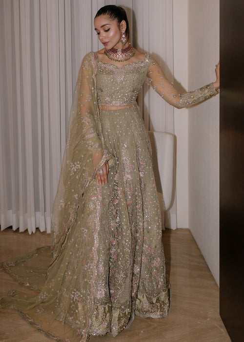 Sadaf Fawad Khan | Wedding Festive 25 | Seafoam - by Libasekhas UK - Registered Vendor of : Sadaf Fawad Khan - 100% Original Designer Dress