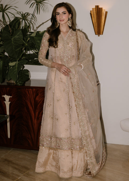 Sadaf Fawad Khan | Wedding Festive 25 | Ivory Celeste - by Libasekhas UK - Registered Vendor of : Sadaf Fawad Khan - 100% Original Designer Dress