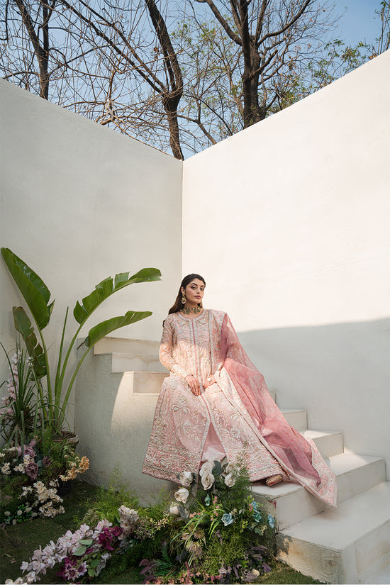 Raja Salahuddin | Love in Bloom | Rose Glow - by - Libasekhas UK - Registered Vendor of : Raja Salahuddin - 100% Original Designer Dresss