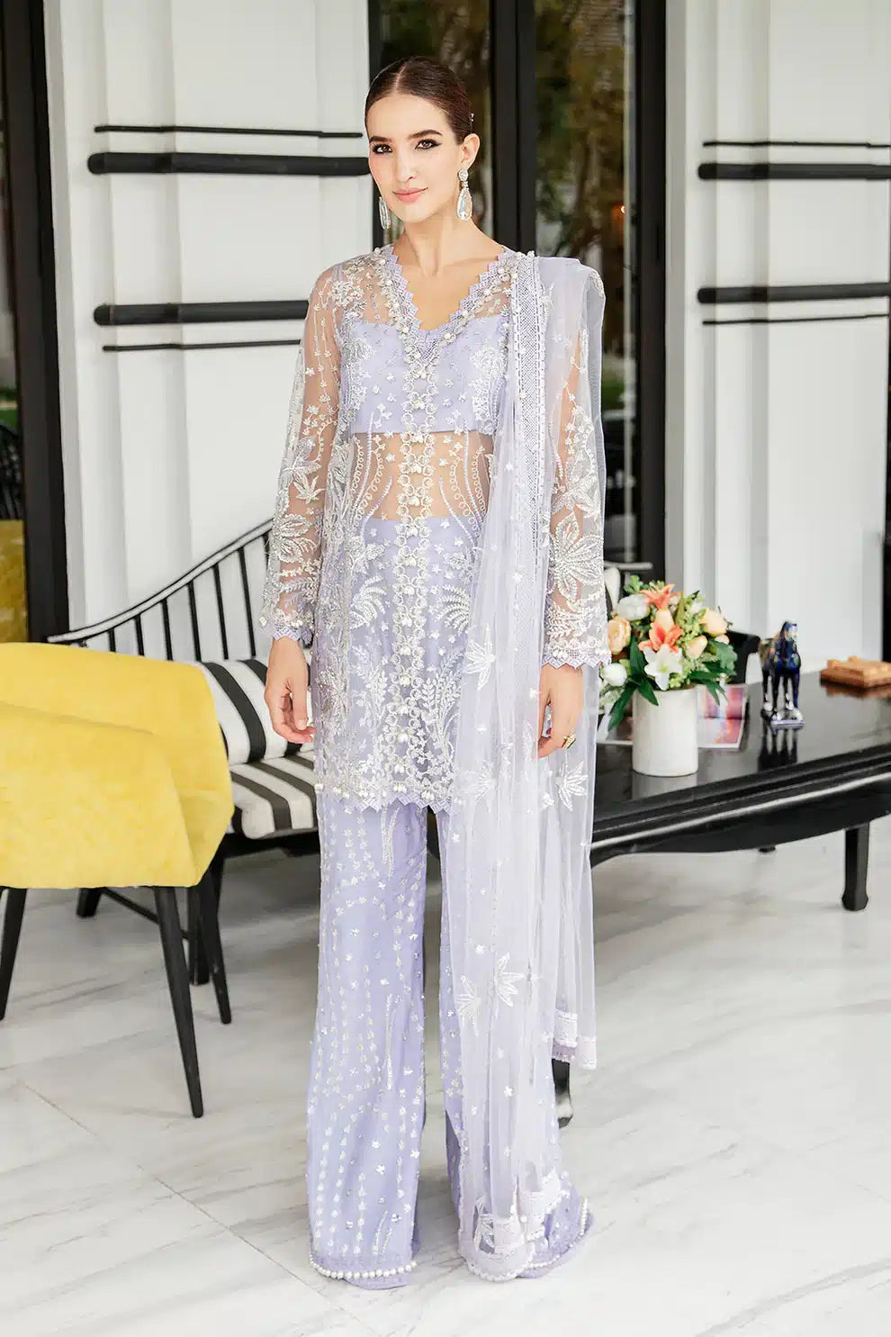 Saad Shaikh | Luminous Formals 23 | Zarin - by - Libasekhas UK - Registered Vendor of : Saad Shaikh - 100% Original Designer Dresss