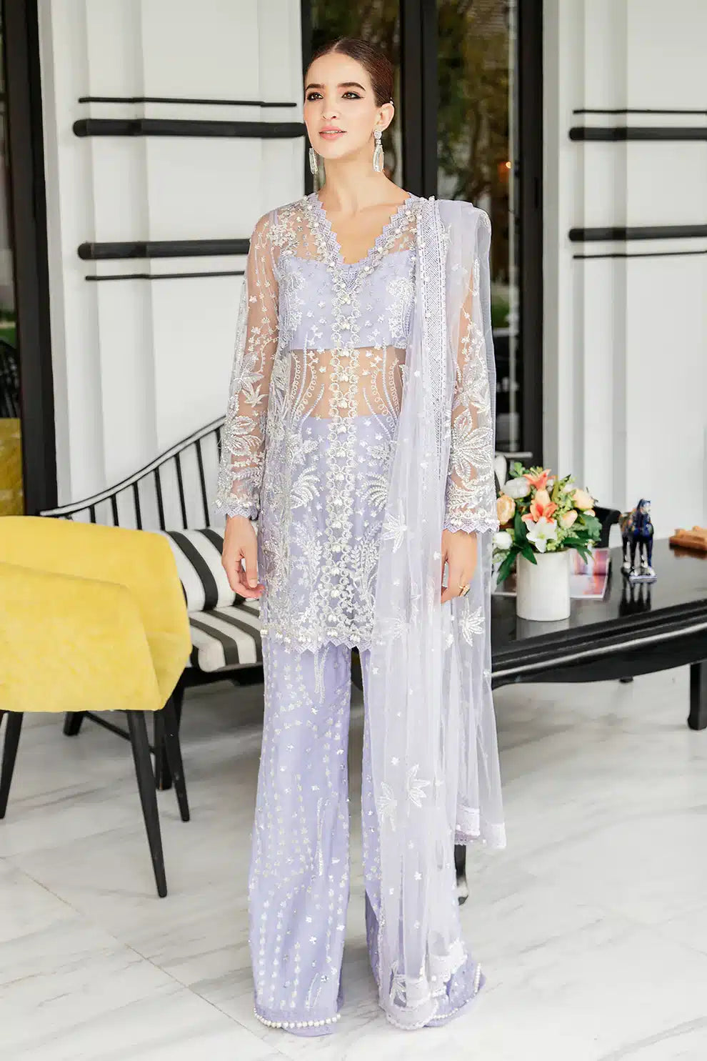 Saad Shaikh | Luminous Formals 23 | Zarin - by - Libasekhas UK - Registered Vendor of : Saad Shaikh - 100% Original Designer Dresss