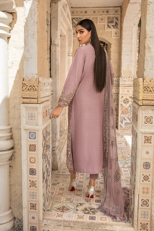 Saffron | Persia Wedding Collection | Plum Velvet - by - Libasekhas UK - Registered Vendor of : Saffron - 100% Original Designer Dresss