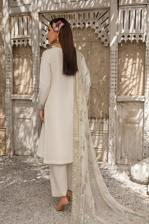 Saffron | Persia Wedding Collection | Pearl White - by - Libasekhas UK - Registered Vendor of : Saffron - 100% Original Designer Dresss