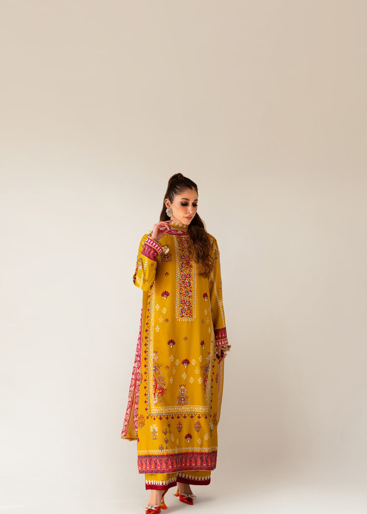 Sammy K | Bahar Formals | Marigold - by - Libasekhas UK - Registered Vendor of : Sammy K - 100% Original Designer Dresss