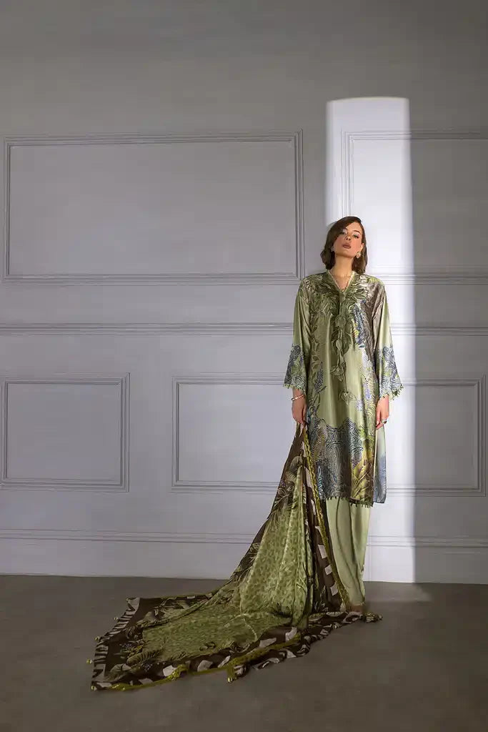 Sobia Nazir | Silk Collection 23 | 04 - by - Libasekhas UK - Registered Vendor of : Sobia Nazir - 100% Original Designer Dresss
