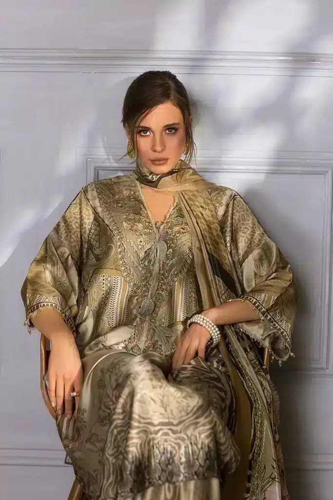 Sobia Nazir | Silk Collection 23 | 07 - by - Libasekhas UK - Registered Vendor of : Sobia Nazir - 100% Original Designer Dresss