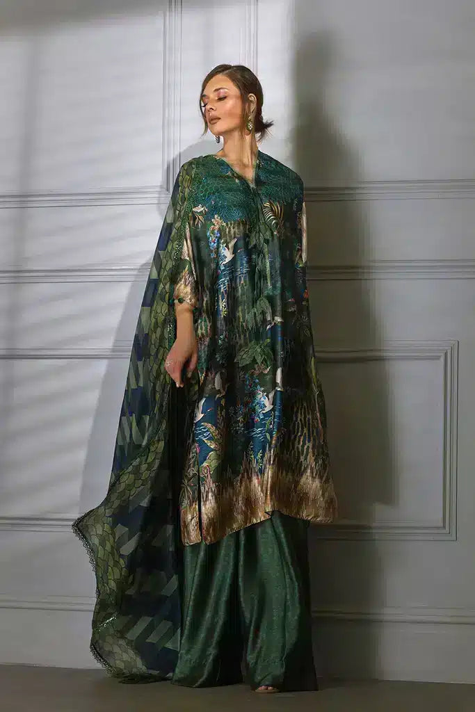 Sobia Nazir | Silk Collection 23 | 06 - by - Libasekhas UK - Registered Vendor of : Sobia Nazir - 100% Original Designer Dresss