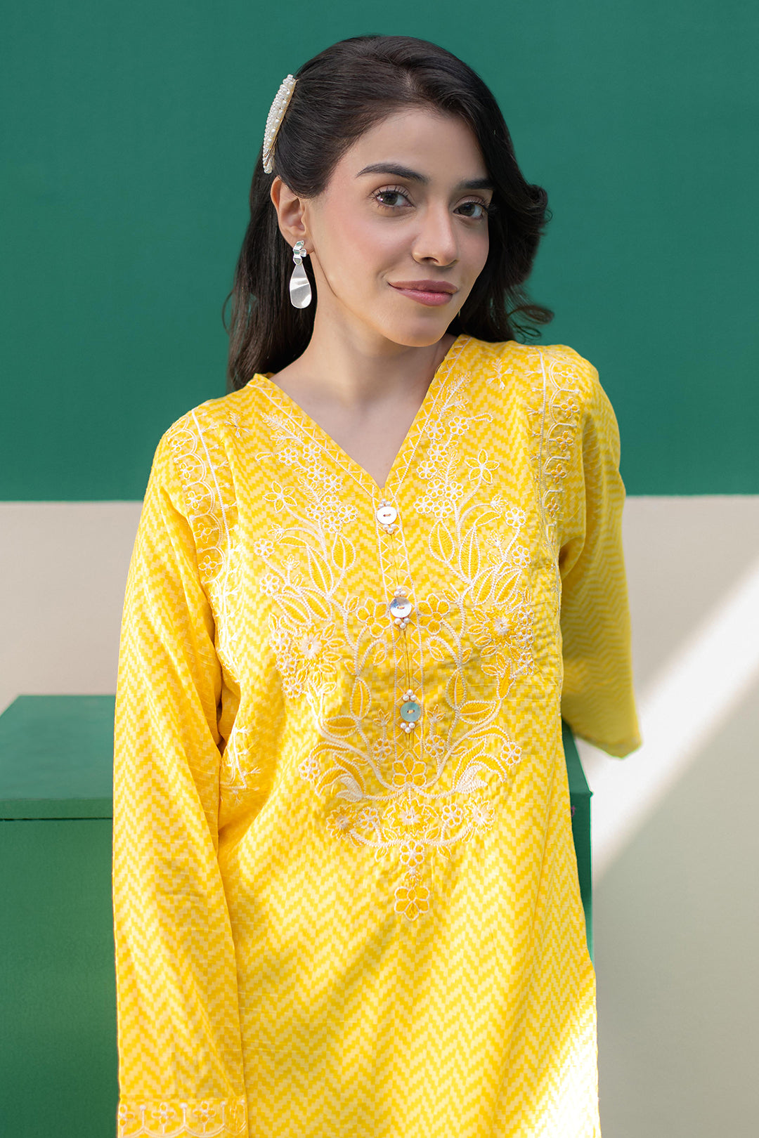 Zellbury | Summer Pret | Embroidered Kurta - 2895 - by - Libasekhas UK - Registered Vendor of : Zellbury Women - 100% Original Designer Dresss